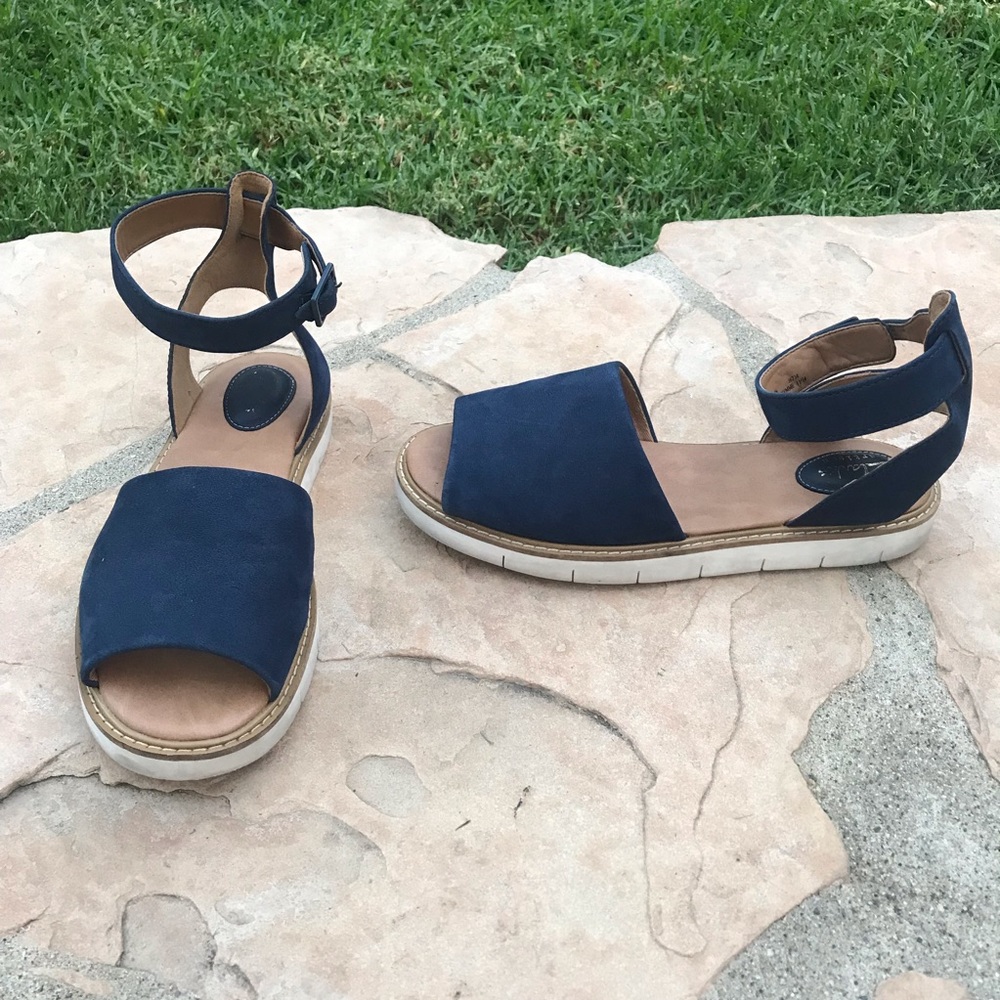 CLARKS Dark Blue Sandals